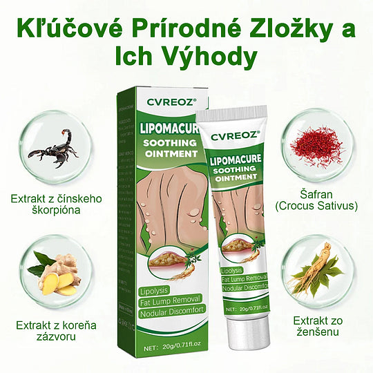 Cvreoz® Upokojujúca masť na lipómy €28.00 €50.00 -€22.00