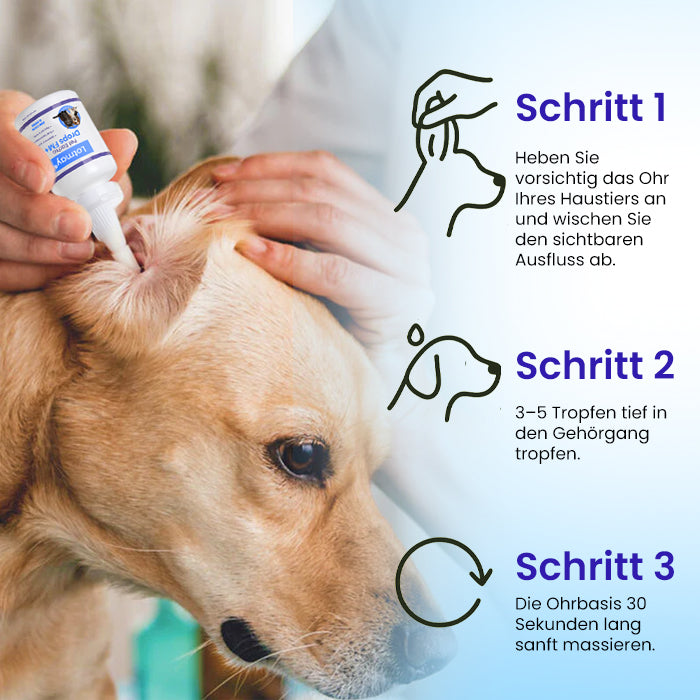🏷️ EXKLUZÍVNA PONUKA! ZĽAVA 50 % | Lotmay® Pet EarPro kvapky do uší FM+
